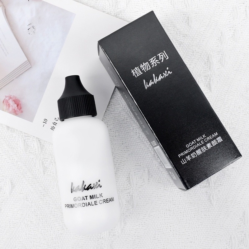 1 Kem Nền Sữa Dê 50ML Che Phủ Khuyết Điểm Dưỡng Ẩm Trắng Da Chống Nước Và Mồ Hôi