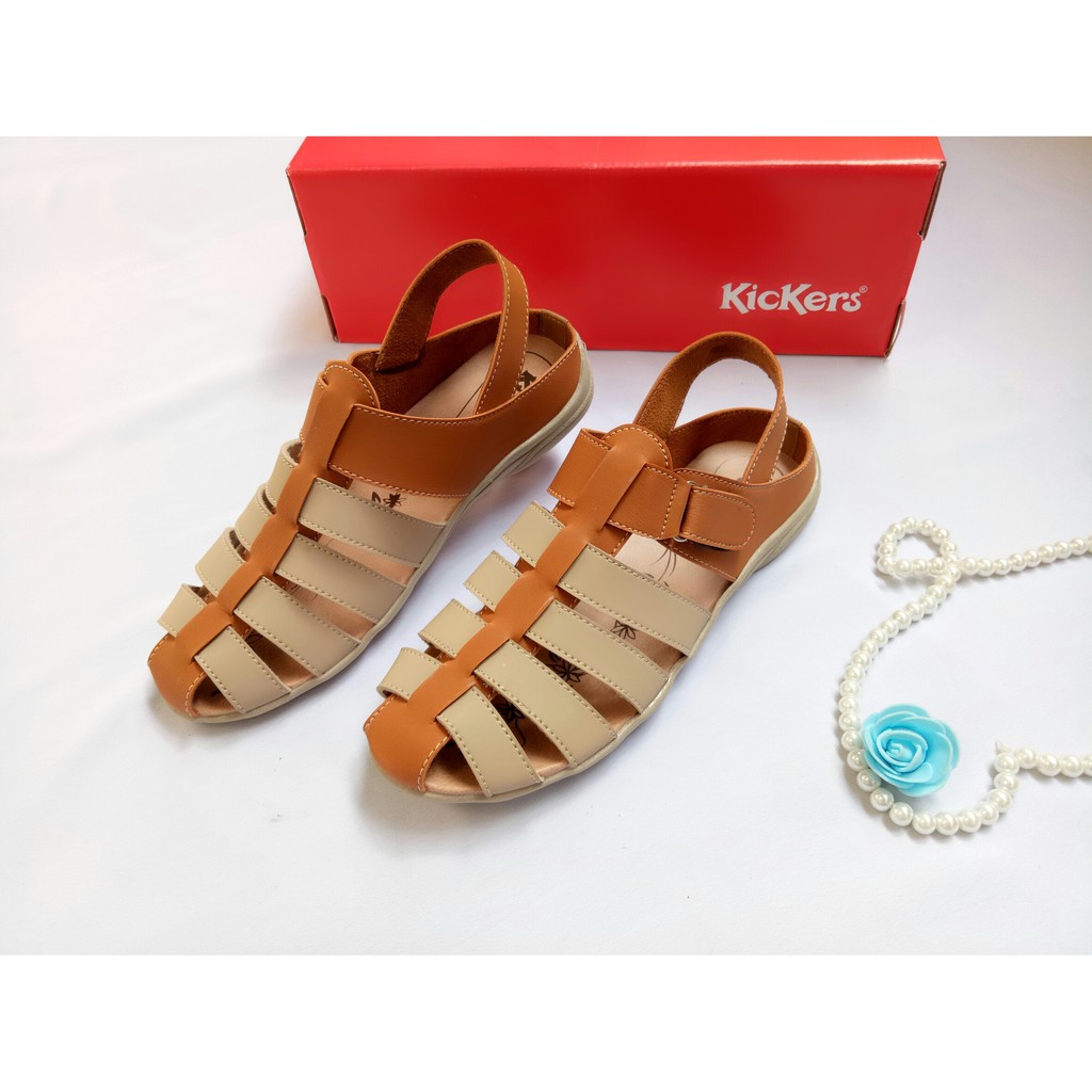 Giày Sandal Da Bán Trong Suốt Thoải Mái Thư Giãn Cho Nữ