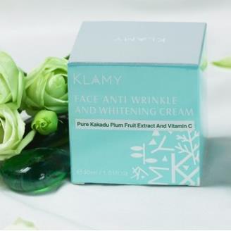 {Úc} Kem dưỡng trắng KLAMY FACE ANTI WRINKLE AND WHITENING CREAM chống lão hóa 30ML