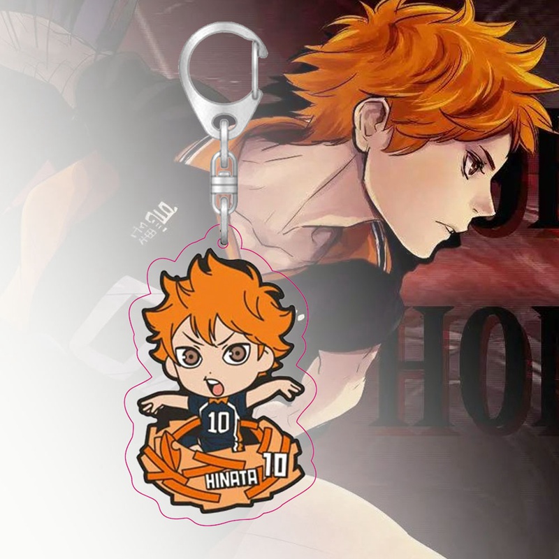 Móc Khóa Cao Su Nhân Vật Anime Haikyuu Hinata Syouyou