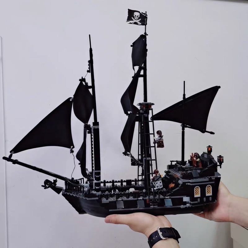 Bộ xếp hình lego lắp ráp mô hình tàu ngọc trai đen huyền thoại Caribean 875 chi tiết khổng lồ