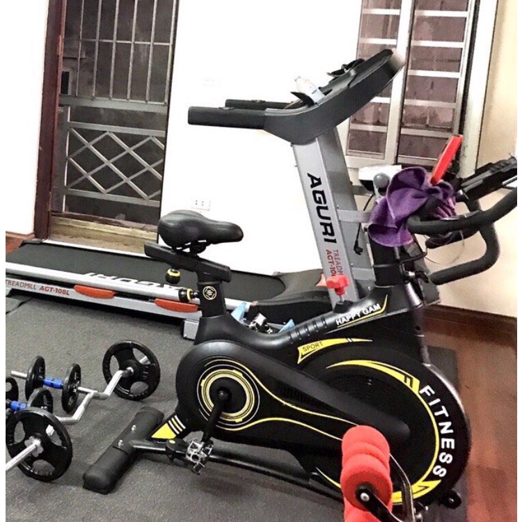 Xe đạp tập thể dục FITNESS GH-508, KHÁNG TỪ siêu êm