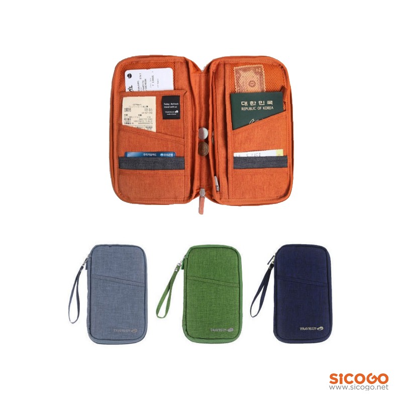 Ví passport vải cao cấp chống thấm Sicogo