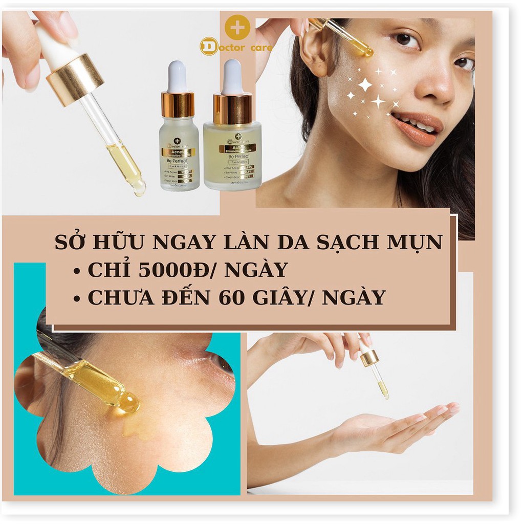 Tinh Chất  ĐAC TRI MUN cấp tốc 7 ngay sạch mụn DOCTOR CARE