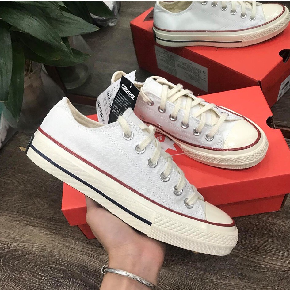 Giày Convers 1970s Trắng Cổ Cao [ Full Box ] Nam, Nữ - Snesker Convers Cao Cấp