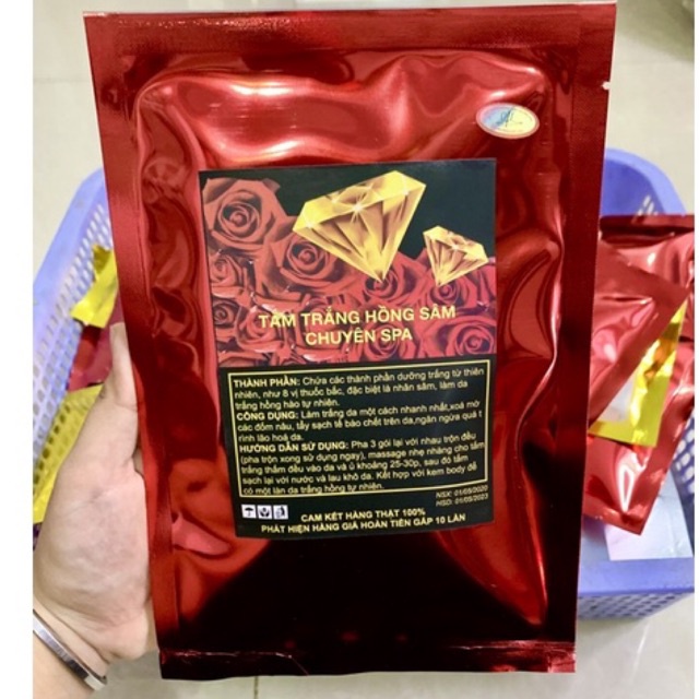 SLL TẮM HỒNG SÂM