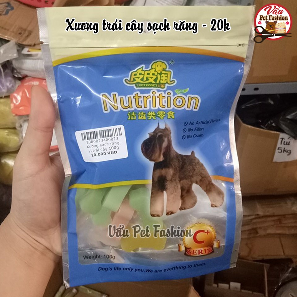 Đồ ăn vặt, bánh thưởng, Pate, Xúc xích, Xương gặm cho chó mèo - Lida Pet Shop