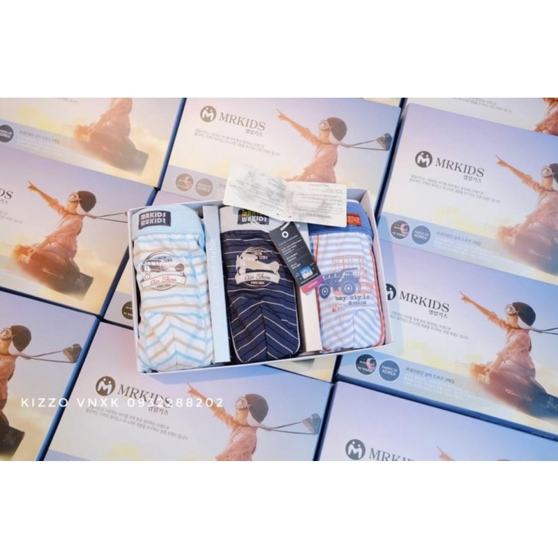 Quần sịp bé trai xuất Hàn - Hàng full hộp