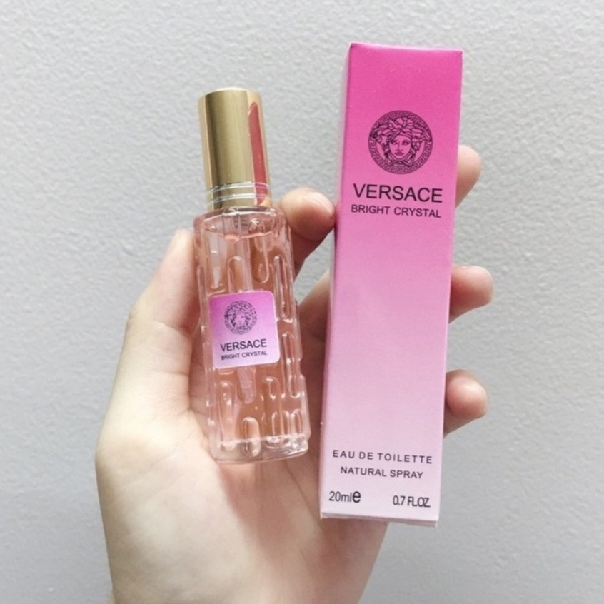 Nước hoa mini vesace 20ml dạng xịt-mẫu 4d- Mùi Verrsace Hồng