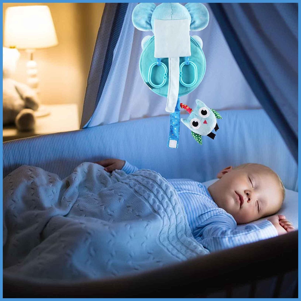 Gương Soi Hình Chú Voi Dễ Thương Gắn Ghế Ngồi Xe Hơi Cho Bé