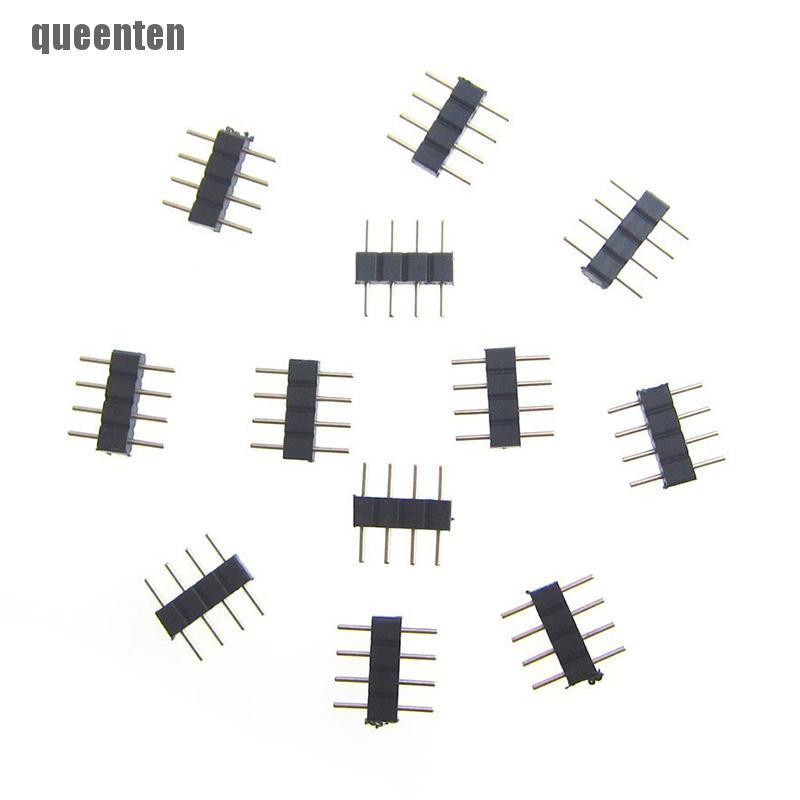 Set 10 đầu nối 4 pin cho dây đèn LED RGB 3528 5050 SMD