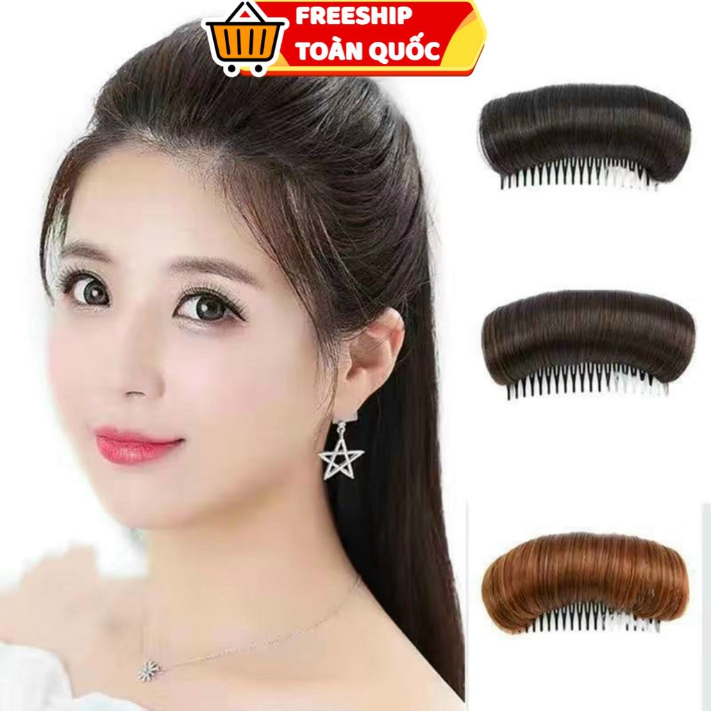 mái phồng cặp xược độn phồng tóc mái
