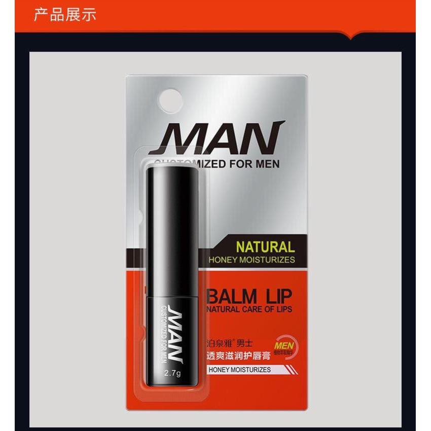 Son dưỡng môi làm sáng đường môi chống khô dành cho nam giới