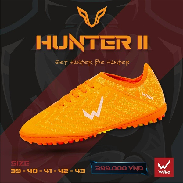 Giày đá bóng WIKA HUNTER II(size39-43 )