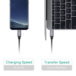 CÁP SẠC TYPE-C AUKEY CB-CD5