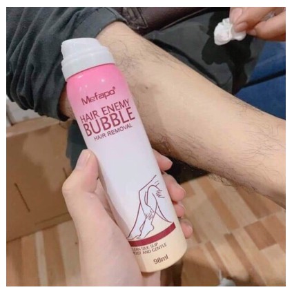 Xịt Tẩy Lông Cấp Tốc Không Đau Mefapo Hair Enemy Bubble | BigBuy360 - bigbuy360.vn