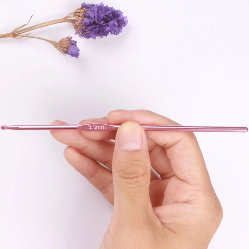 Bộ 8 kim đan len 2-3.5mm nhiều màu tiện dụng