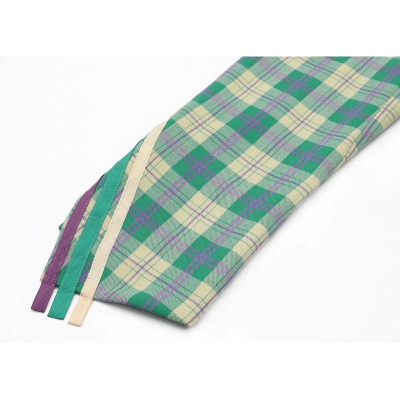 Áo vét blazer thắt eo kẻ caro tqxk