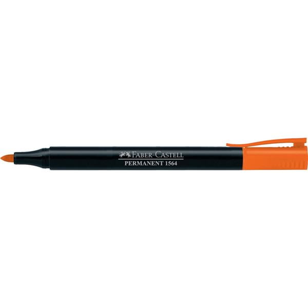 Bút Đánh Dấu Vĩnh Viễn Orange (Cam) Faber 156415 - Faber-Castell