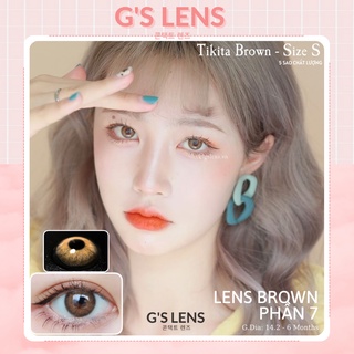 0 ĐỘ LENS NÂU PHẦN 7, 20 Mẫu Kính Áp Tròng Nâu Cao Cấp 2021 (Size S)