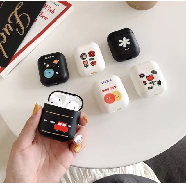 VỎ BAO ĐỰNG AIRPODS 1/2/PRO SILICON DẺO IN HÌNH | Tattyhouse |