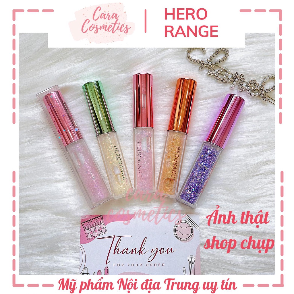 [Ảnh Thật] Nhũ mắt HERORANGE Dạng Gel Lấp lánh siêu xinh ✨✨✨