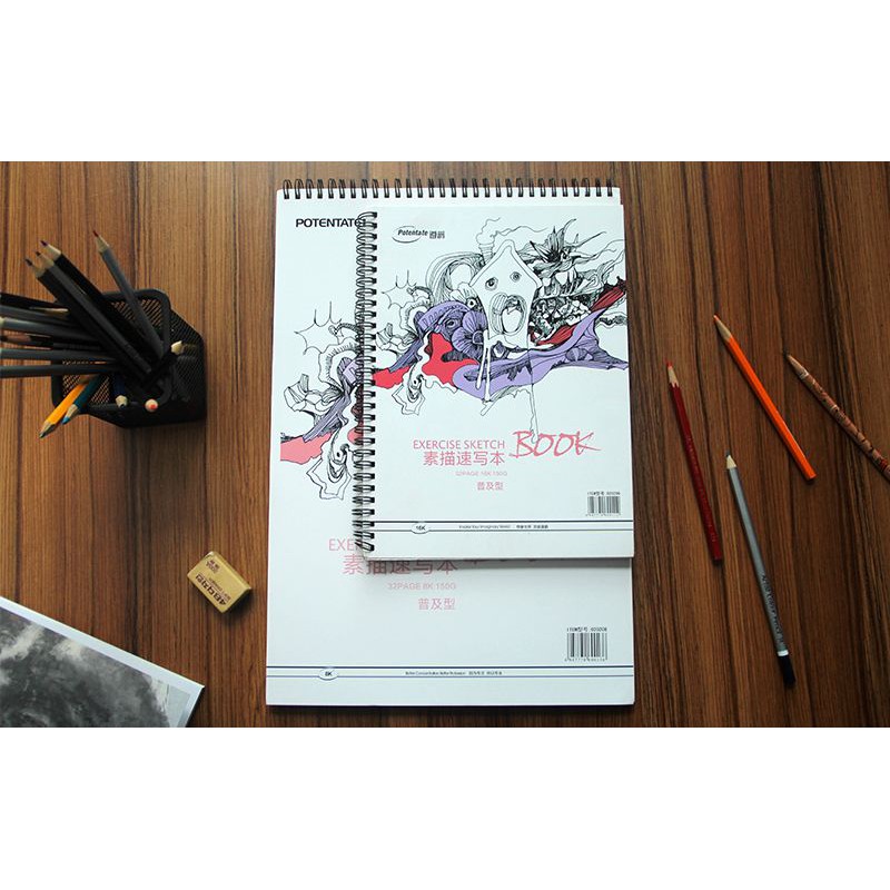 Số Sketchbook Canson Vẽ Màu Nước A4 Potentate 150gsm 32 Tờ - 020206
