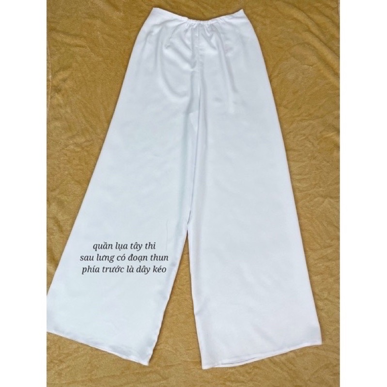 Quần lụa Tây Thi mặc áo dài