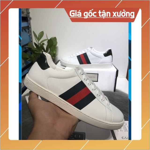 [FreeShip+ Hàng Cao Cấp] Giày thể thao Gucci nam nữ cao cấp, Giày nam nữ Full phụ kiện (ảnh thật)