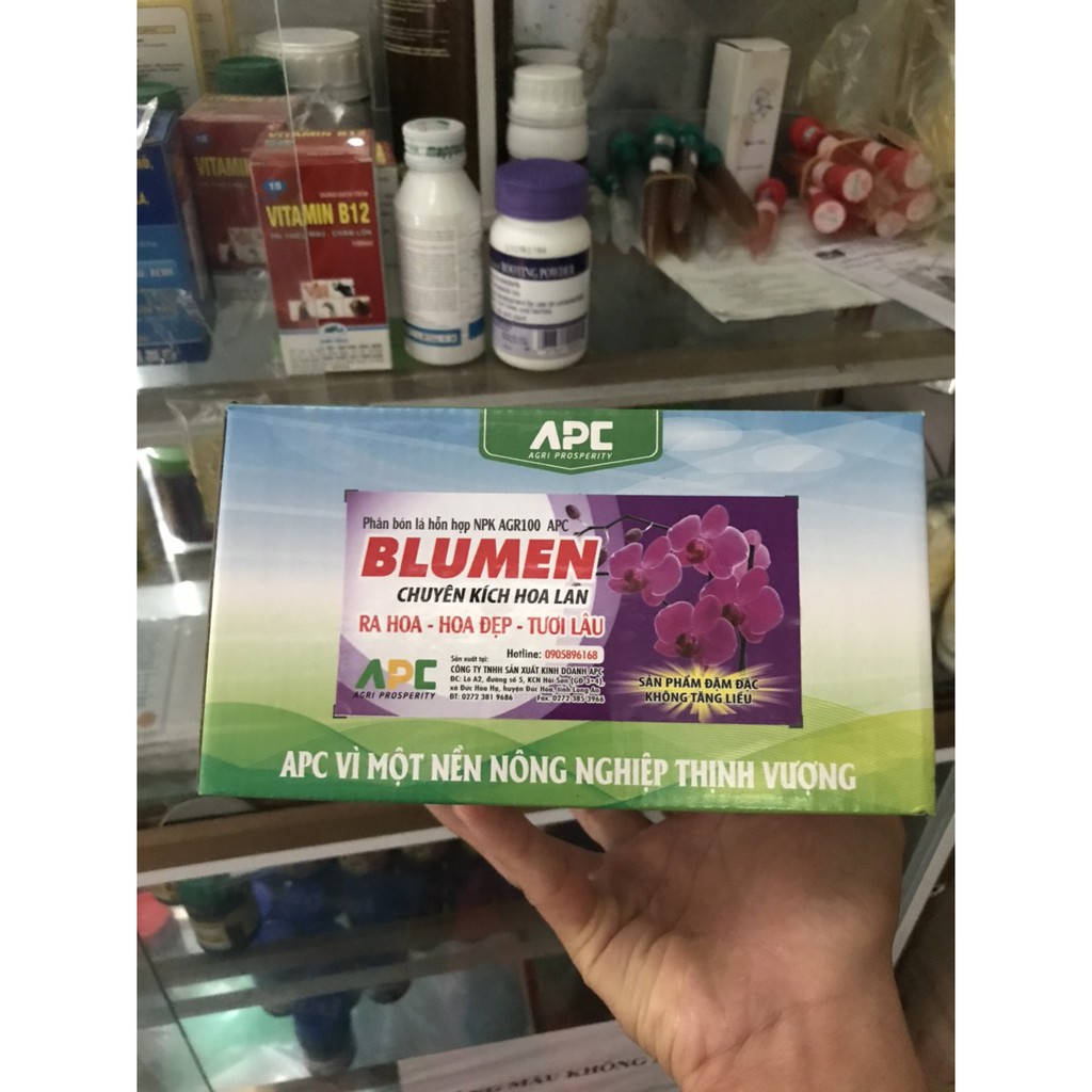 Phân bón lá siêu kích thích ra hoa cho Phong lan Blumen (30ml)
