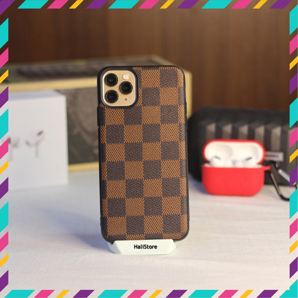 Ốp lưng iphone LV giả da cao cấp 6/6plus/6s/6s plus/6/7/7plus/8/8plus/x/xs/xs max/11/11 pro/11 promax Hana Case