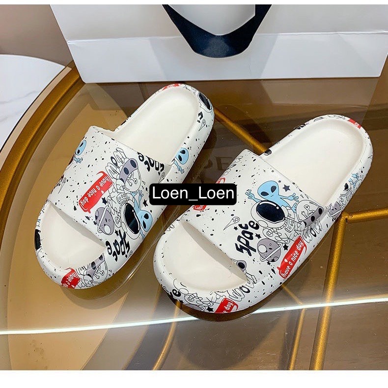 Dép bánh mì nam nữ HAVE A NICE DAY hình vũ trụ siêu phẩm 2022