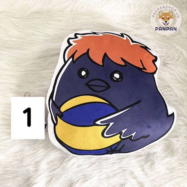 Quạ/Mèo nhồi bông Haikyuu! - In màu 2 (34CM) 5 nhân vật HQ, Haikyu!