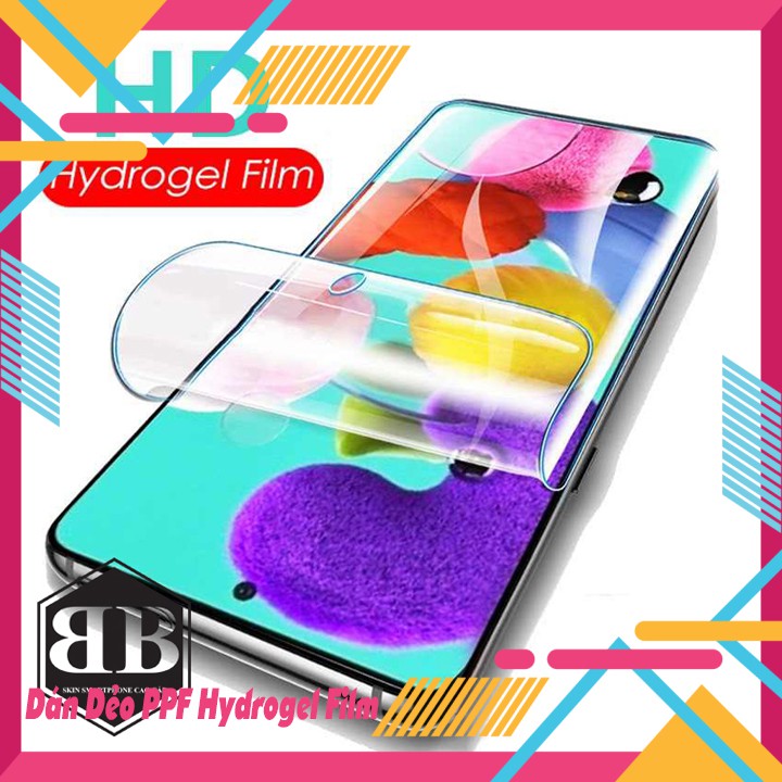 Dán dẻo hydrogel film PPF điện thoại Samsung Galaxy A8 Plus mặt trước mặt sau full viền