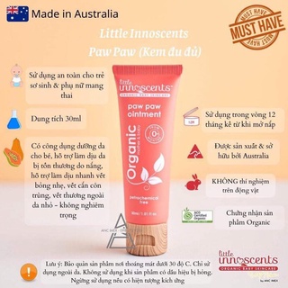 Kem đu đủ Paw Paw Little Innoscents