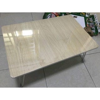 Bàn xếp vân gỗ chân sắt 40*60*28