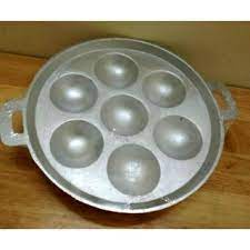 Khuôn Bánh Khọt Gang Trắng 7-12 Bánh