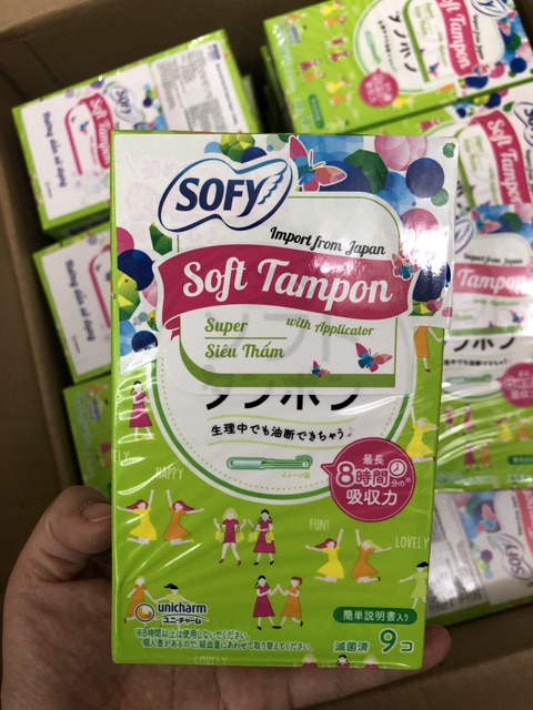 Băng vệ sinh Tampon Sofy sản xuất Nhật Bản
