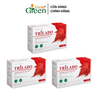 Combo 3 hộp viên uống trĩ Trilado giúp giảm trĩ nội trĩ ngoại