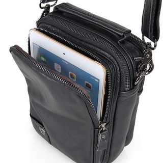 TÚI ĐEO CHÉO IPAD MINI DA BÒ THẬT IP058