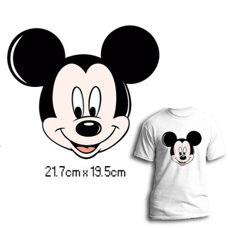Miếng ủi nhiệt offset dán trang trí quần áo hình Mickey 02