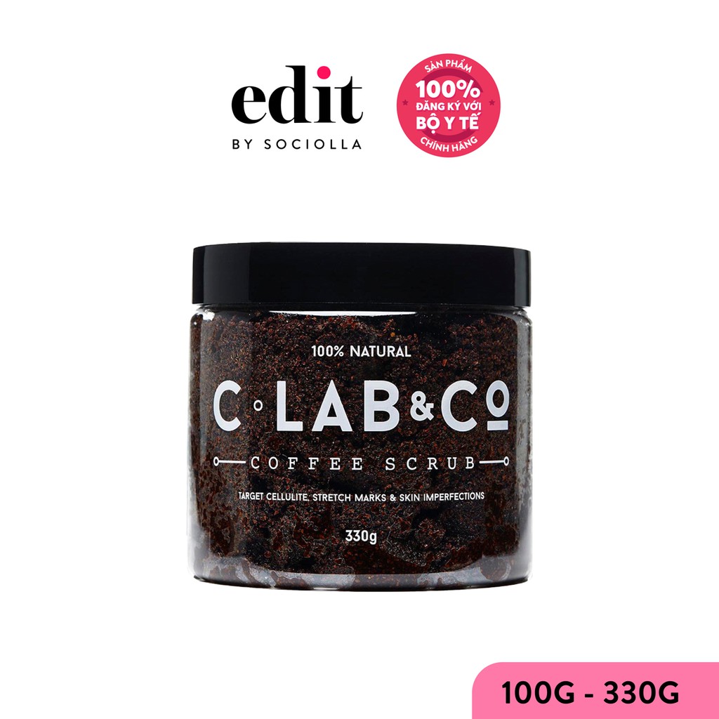 Tẩy tế bào chết C Lab &amp; Co chiết xuất Hạt Cà Phê Arabica 330g