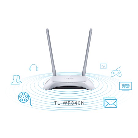 Bộ phát Router Wi-Fi Chuẩn N tốc độ 300Mbps 840N - Chính hãng