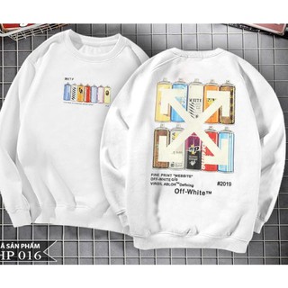 Áo Sweater nỉ nam nữ off white nhiều màu cực chất, chất đẹp, ấm áp, đầy đủ size FREESHIP