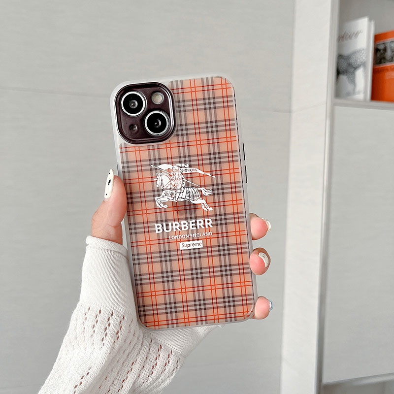 Ốp Điện Thoại In Logo Burberry Cho iphone 13 Pro Max i13 13pro 11 Pro Max i11 X XR Xs Max 7plus 8plus 12Pro 12 Pro Max