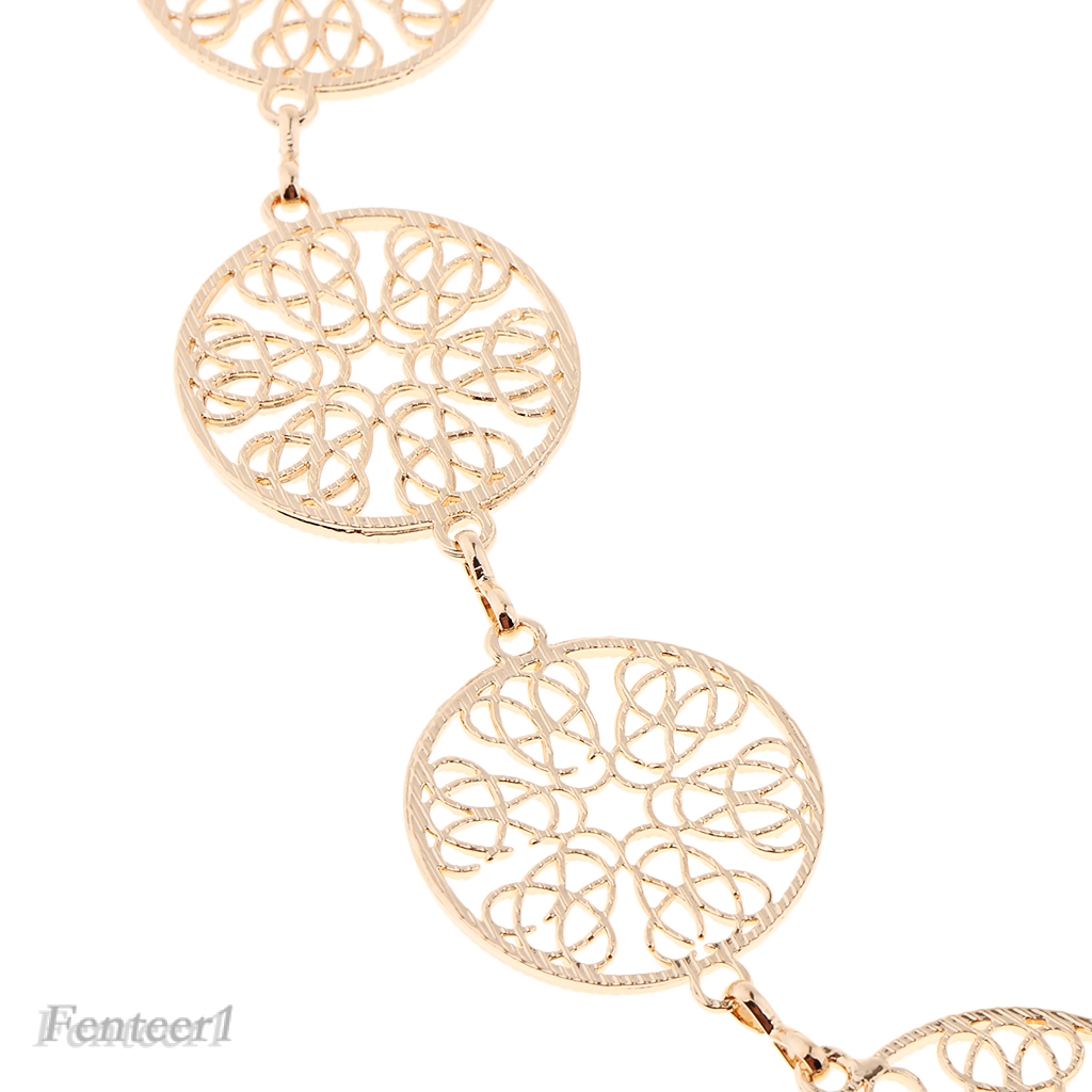 Thắt lưng dây xích vàng thời trang dành cho nữ