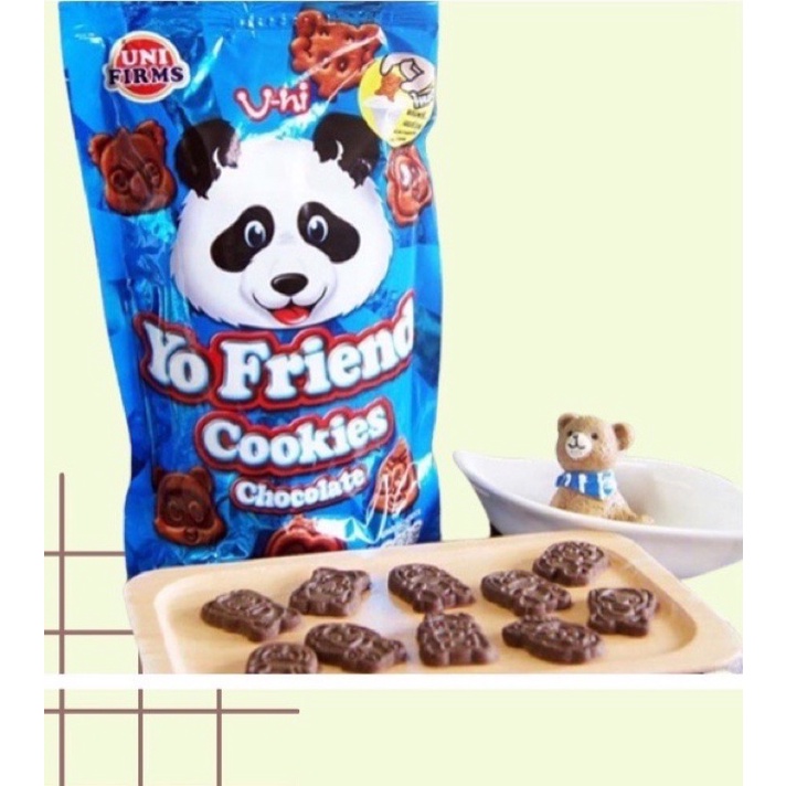 1 gói bánh gấu sôcla nhân kem thái lan