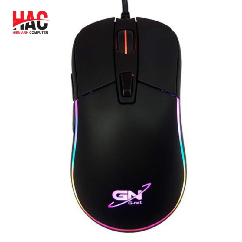 Chuột game Gnet GM102 800-6400DPI  TẶNG lót chuột