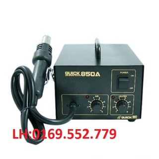 MÁY KHÒ NHIỆT QUICK 850A ( Tặng thêm mỡ hàn )