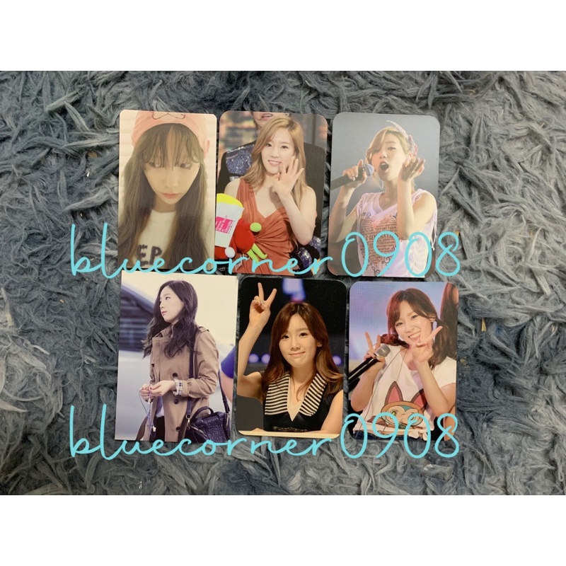 (thanh lý) ảnh SNSD card Taeyeon Sooyoung Seohyun Yoona